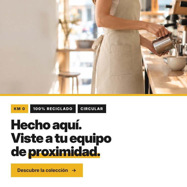 COLECCIÓN SOSTENIBLE KM 0