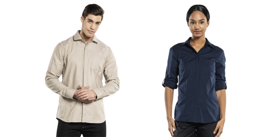 Descubre la nueva colección Shirt Fx de camisas de camarero de calidad