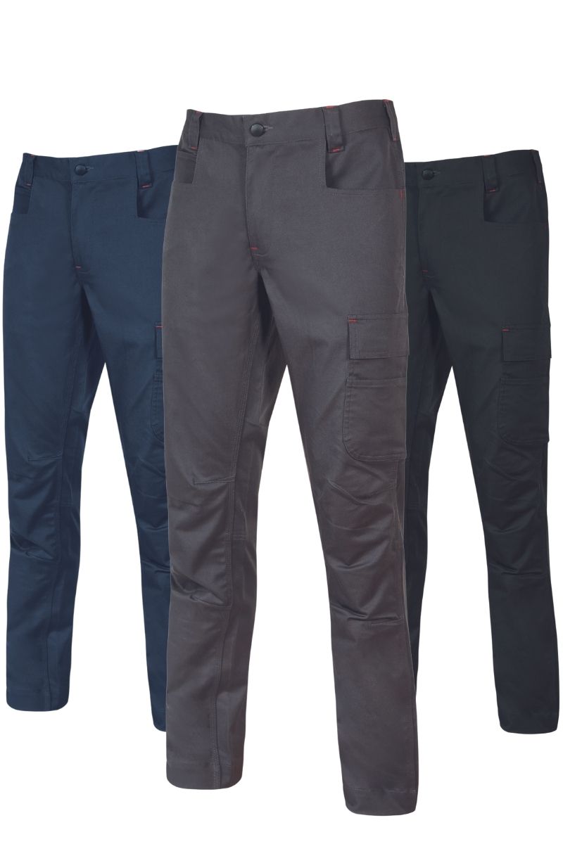 Pantalón multibolsillos gris Bravo Top de U-Power 1