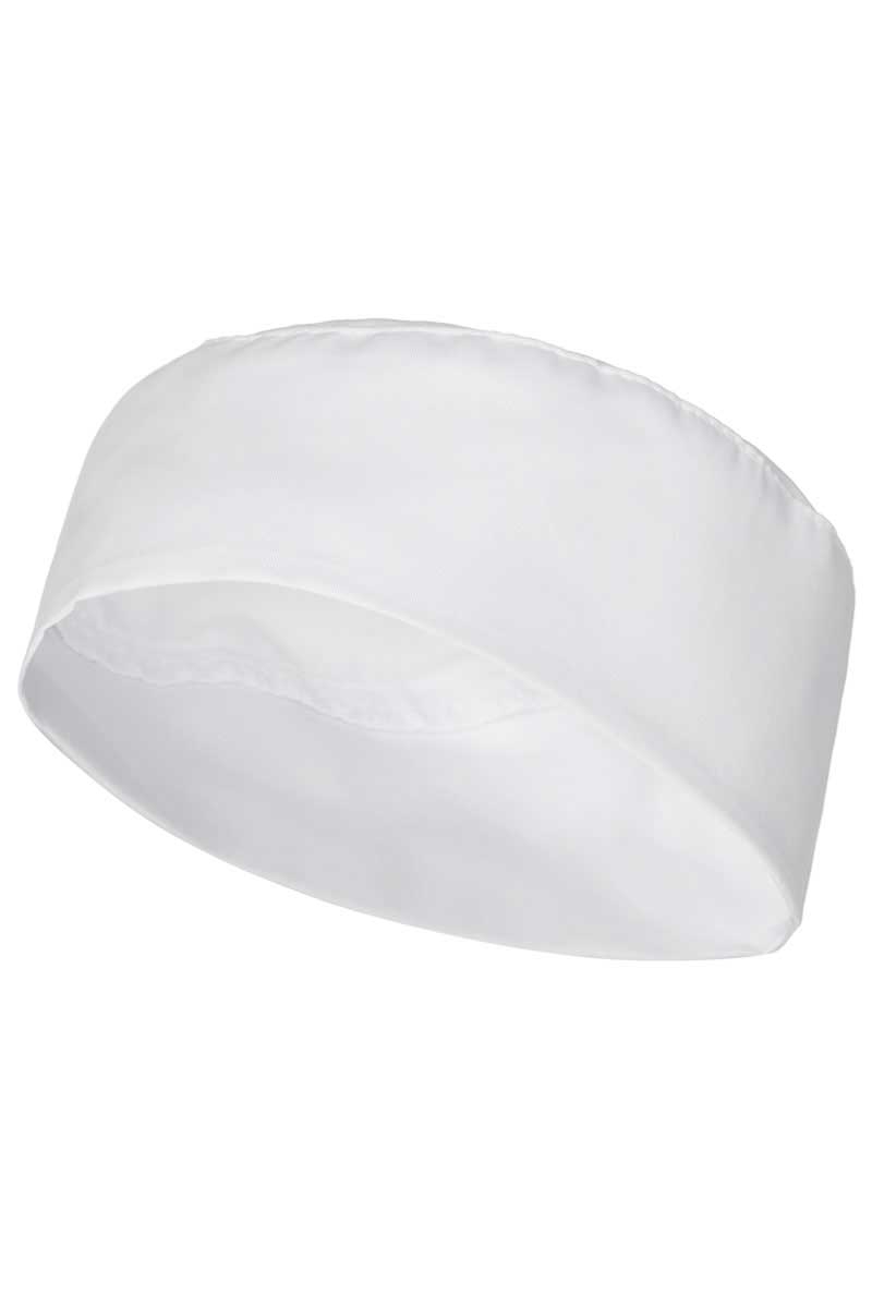 Gorro de cocina Artel redondo color blanco ajustable mediante velcro