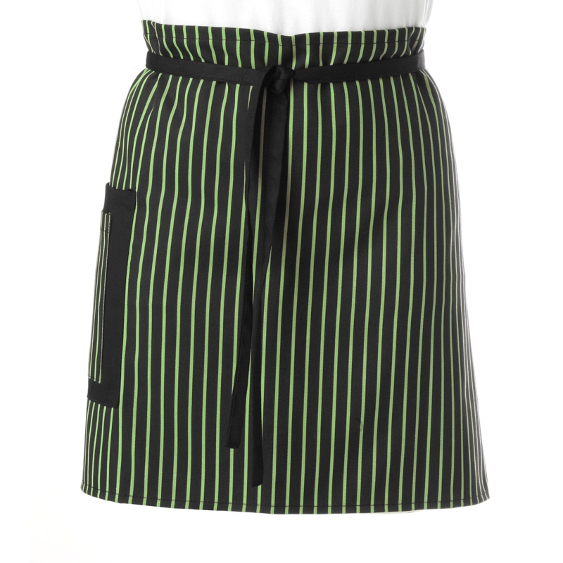 Davantal curt Artel ratllat