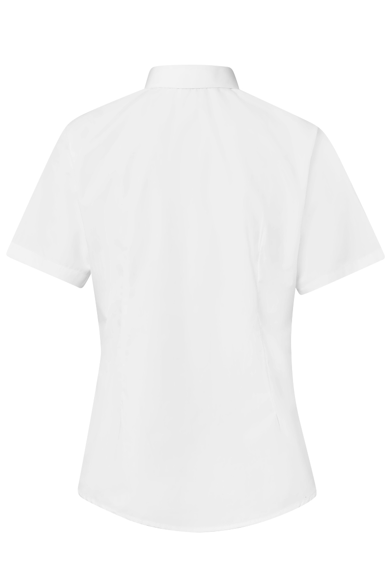 Camisa de mujer Artel blanca entallada manga corta 1