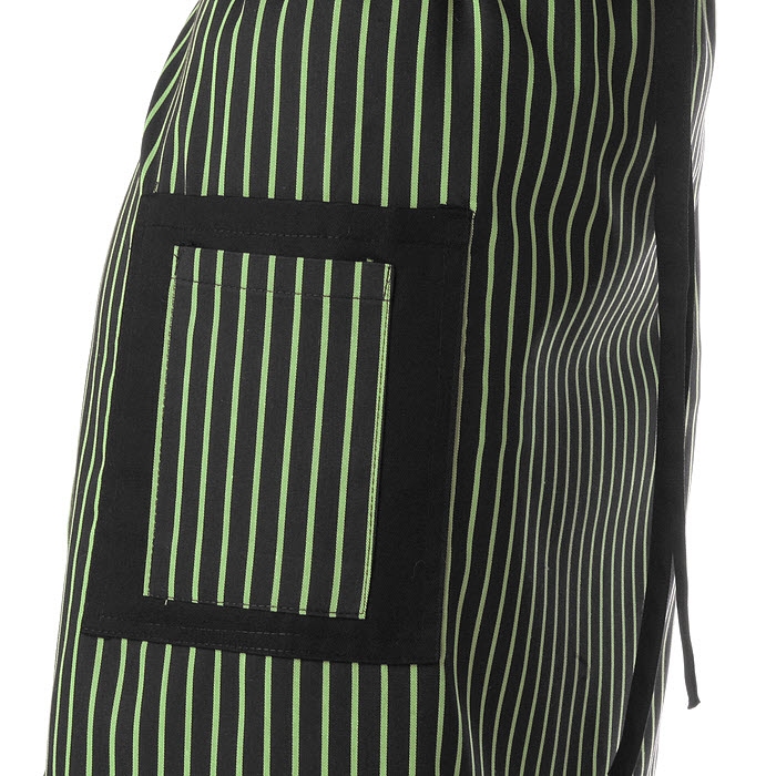 Davantal curt Artel ratllat