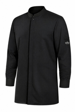 Chaqueta cocina de hombre blanca manga larga cuello chimenea Chaud Devant 222