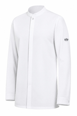 Chaqueta de chef color blanco de manga larga Riva UFX Chaud Devant 226