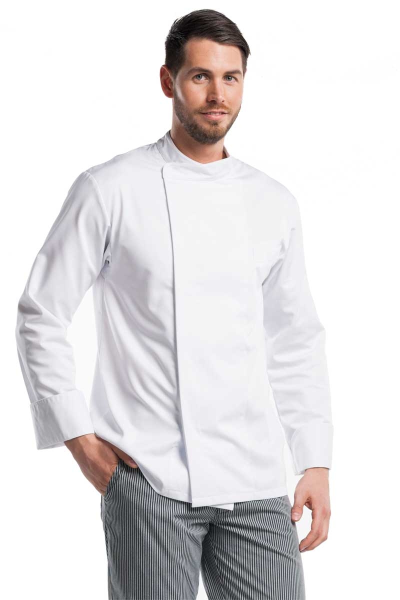 chaqueta de cocinero blanca