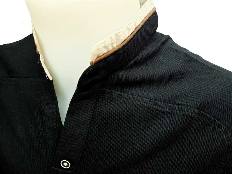 Polo unisex de Hosteleria con Cuello Mao 1