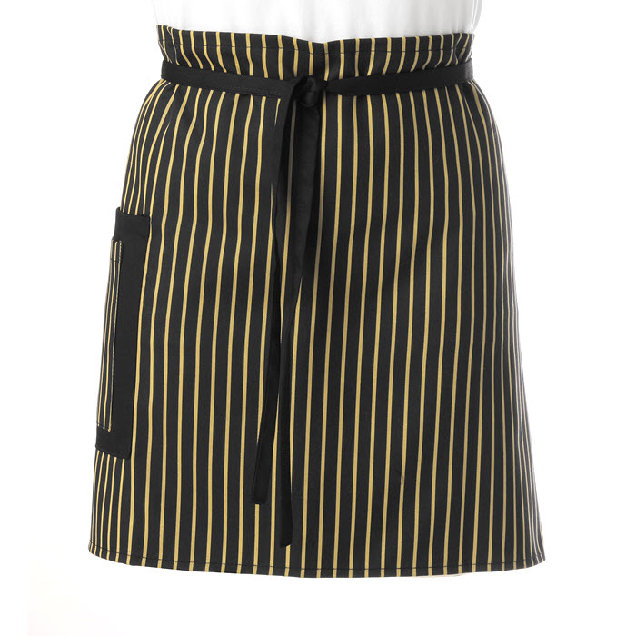 Davantal curt Artel ratllat