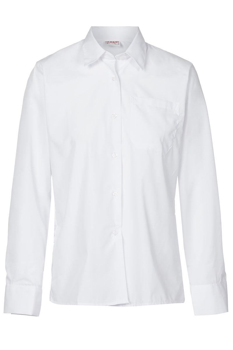 Blusa blanca manga larga