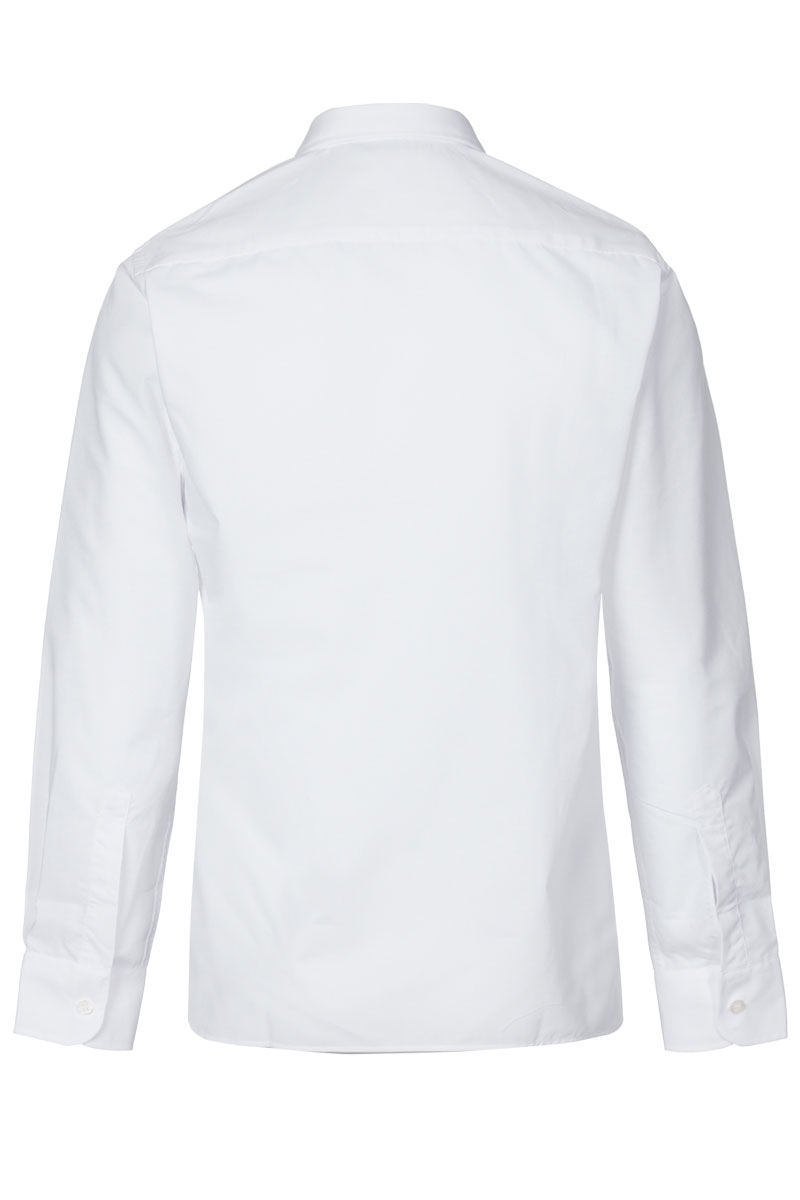 Camisa blanca Norvil 818 manga larga 1