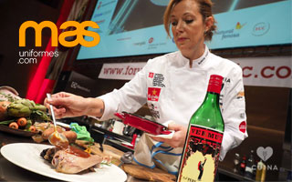 chaqueta de cocina chaud devant de mas uniformes