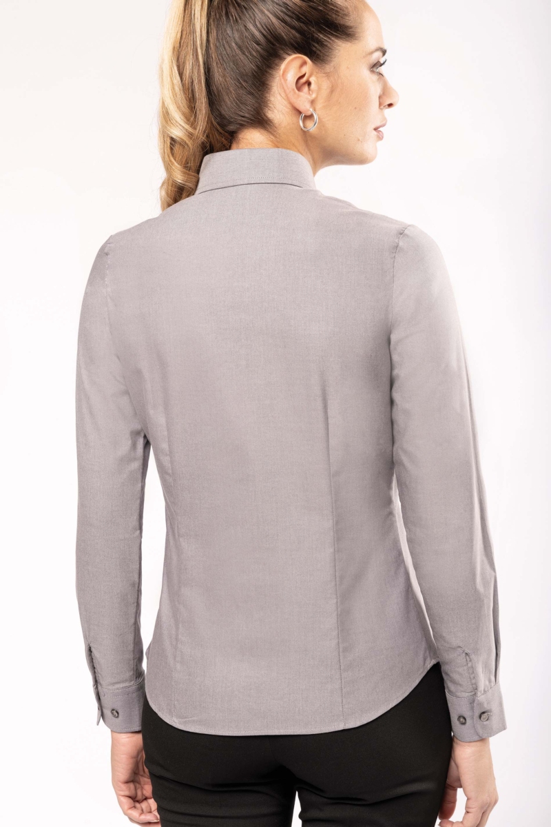 blusa de trabajo oxford manga larga 6