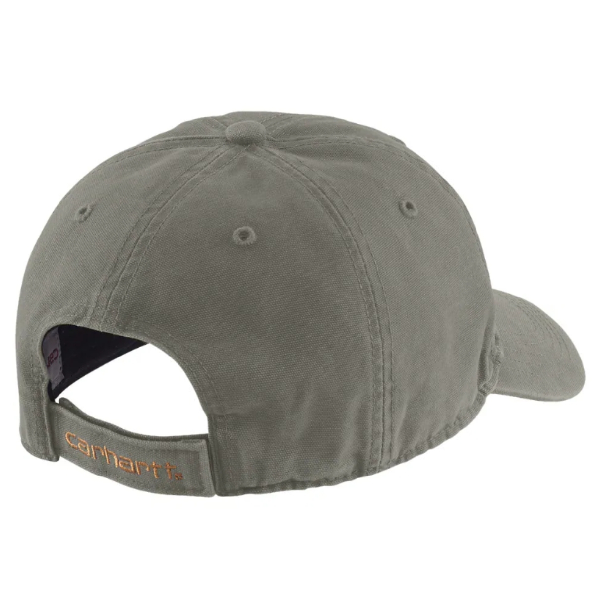 Gorra verde oliva de loneta canvas de algodón Carhartt