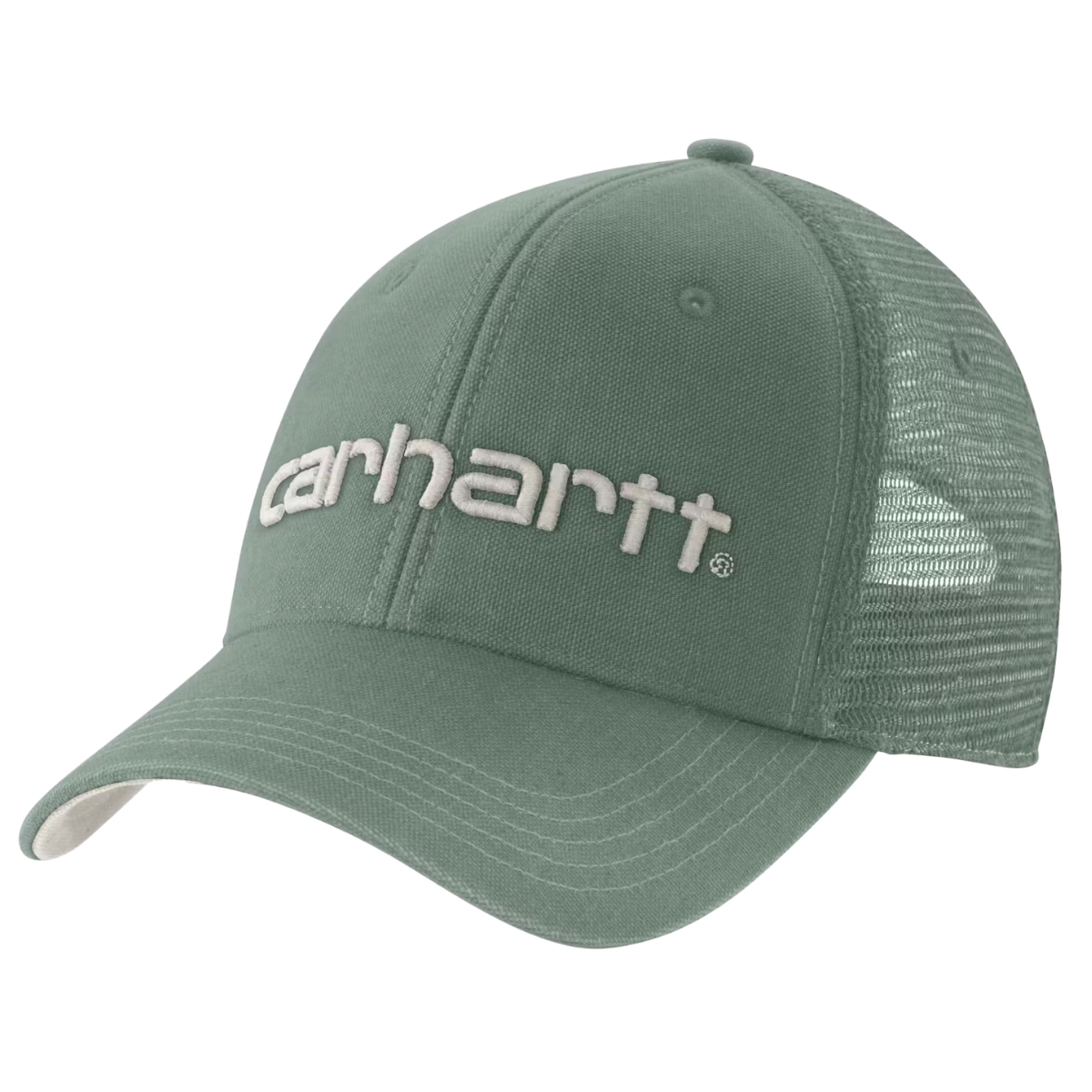 Gorra verde pastel lona con parte trasera de malla Carhartt 101195
