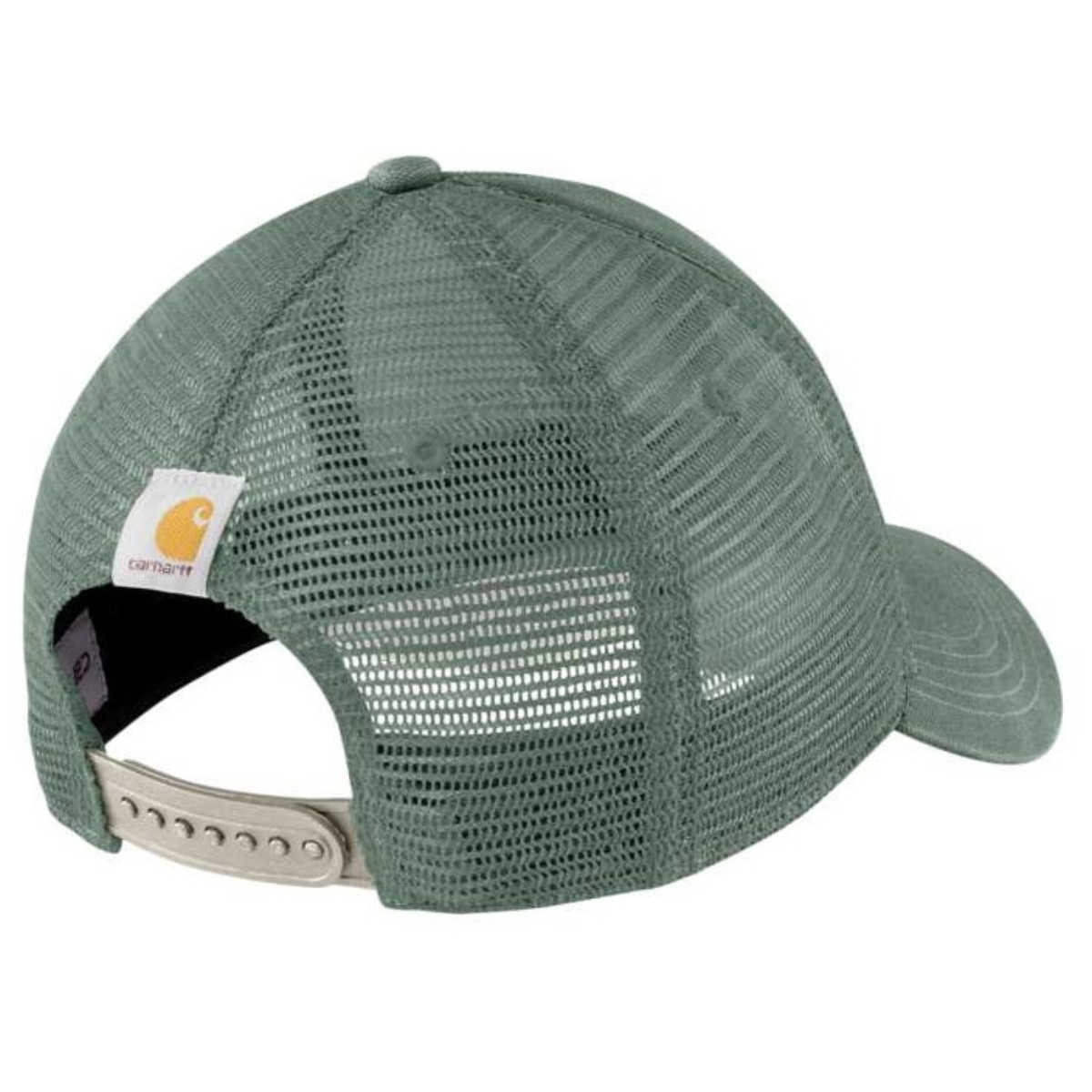 Gorra tipo trucker Carhartt verde pastel con logo