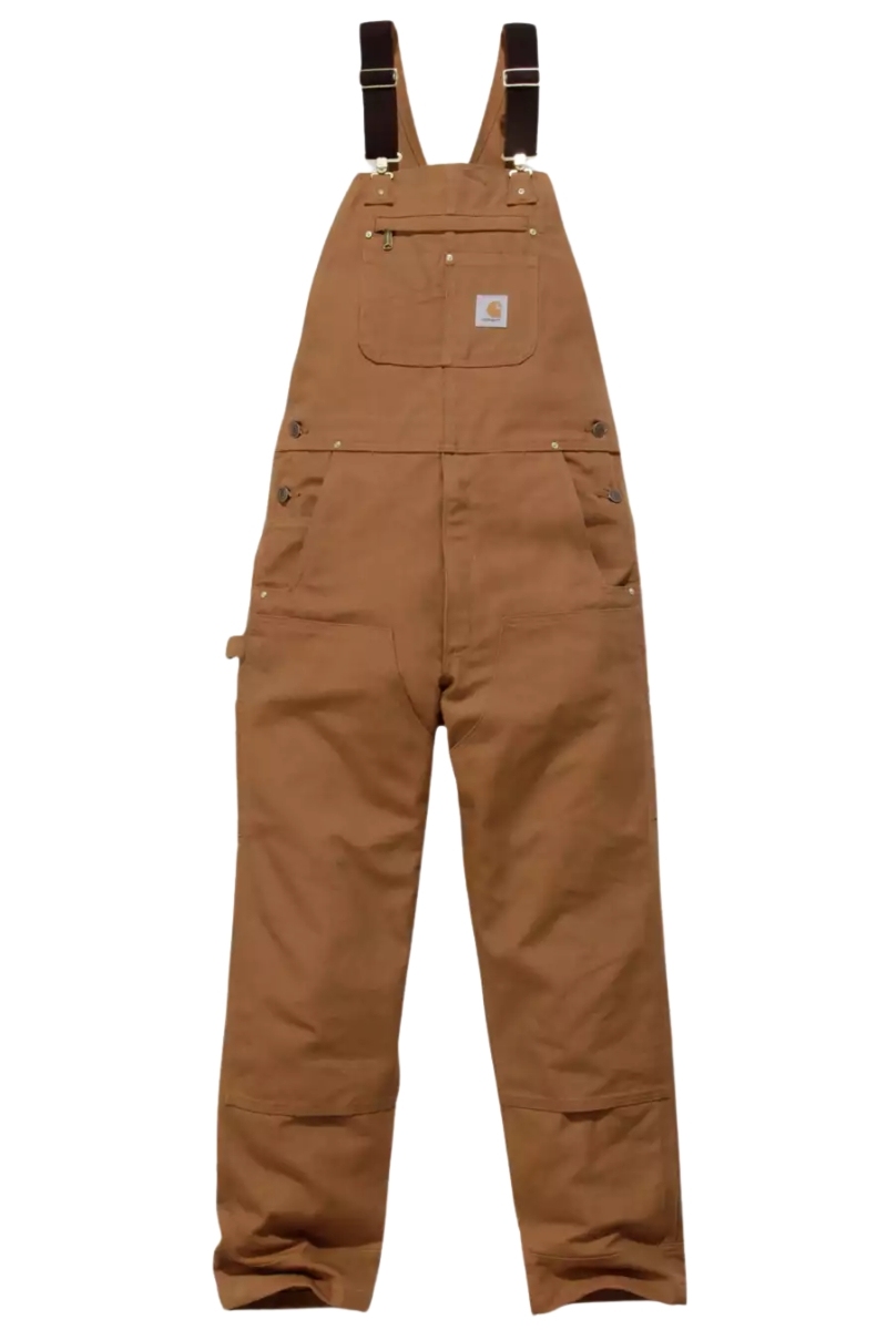 Peto hombre marrón Carhartt tejido extra resistente relaxed fit