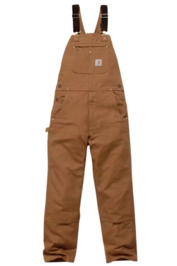 Peto hombre marrón Carhartt tejido extra resistente relaxed fit