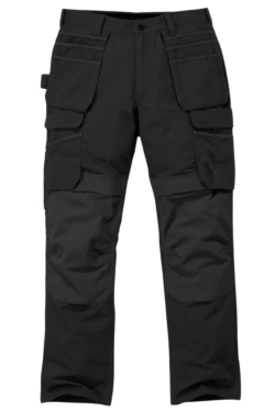Pantalón de trabajo negro Carhartt tejido muy resistente 103337