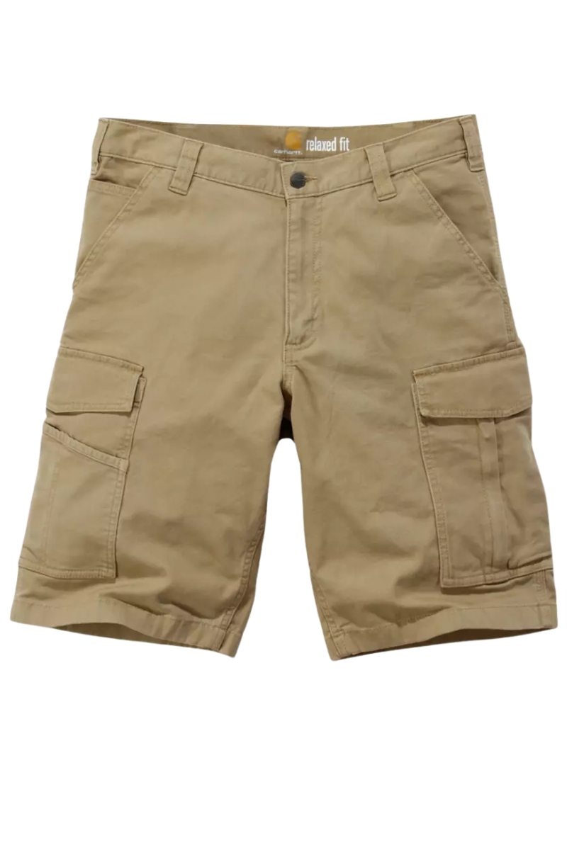 Bermuda multibolsillos camel Carhartt Rugged Flex 103542