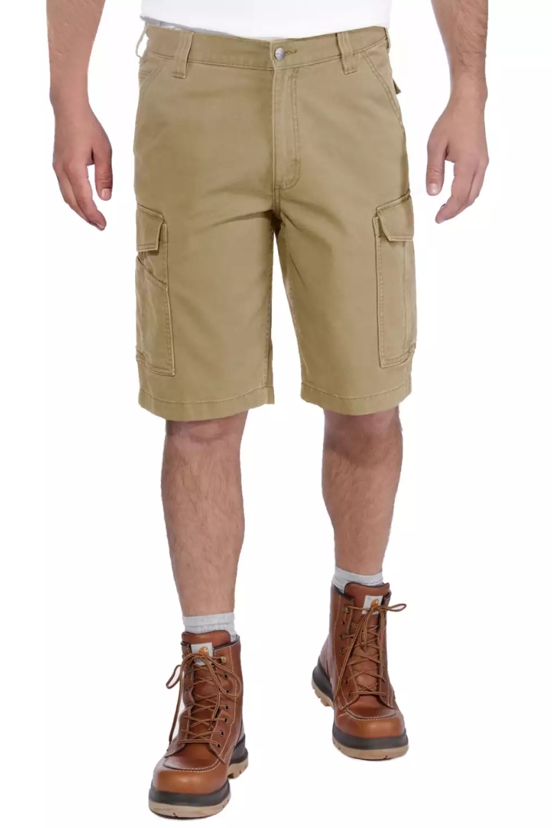 Pantalón corto multibolsillos camel Carhartt Rugged Flex ™