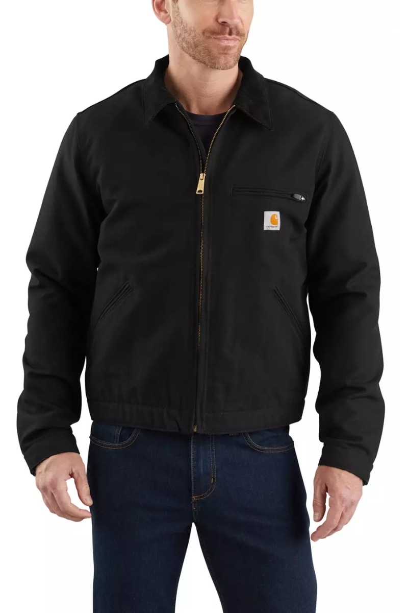 Jaqueta negra Carhartt Detroit Jacket