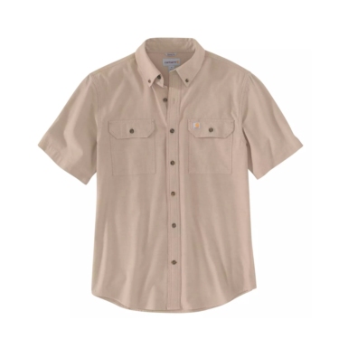 Camisa arena Carhartt de hombre manga corta dos bolsillos 104369