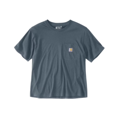 Samarreta de dona Carhartt color iron blue amb butxaca 106122