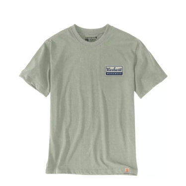 Camiseta verde sage con parche en el pecho Carhartt Workwear 106764
