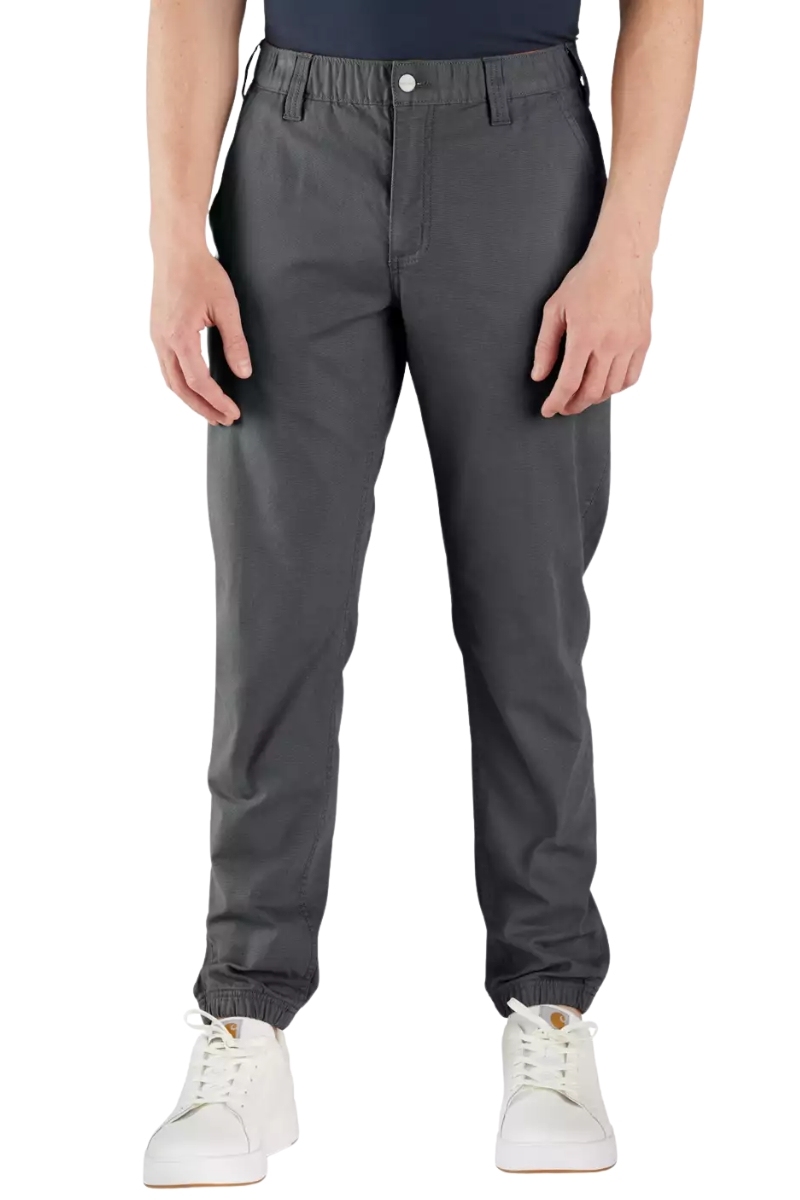 Pantalón de trabajo gris antracita Carhartt tipo jogger