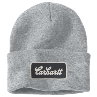 Gorro Carhartt gris logo con parche frontal 107007