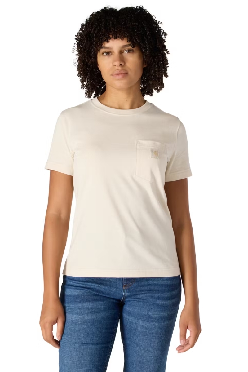 Camiseta de mujer con bolsillo Carhartt