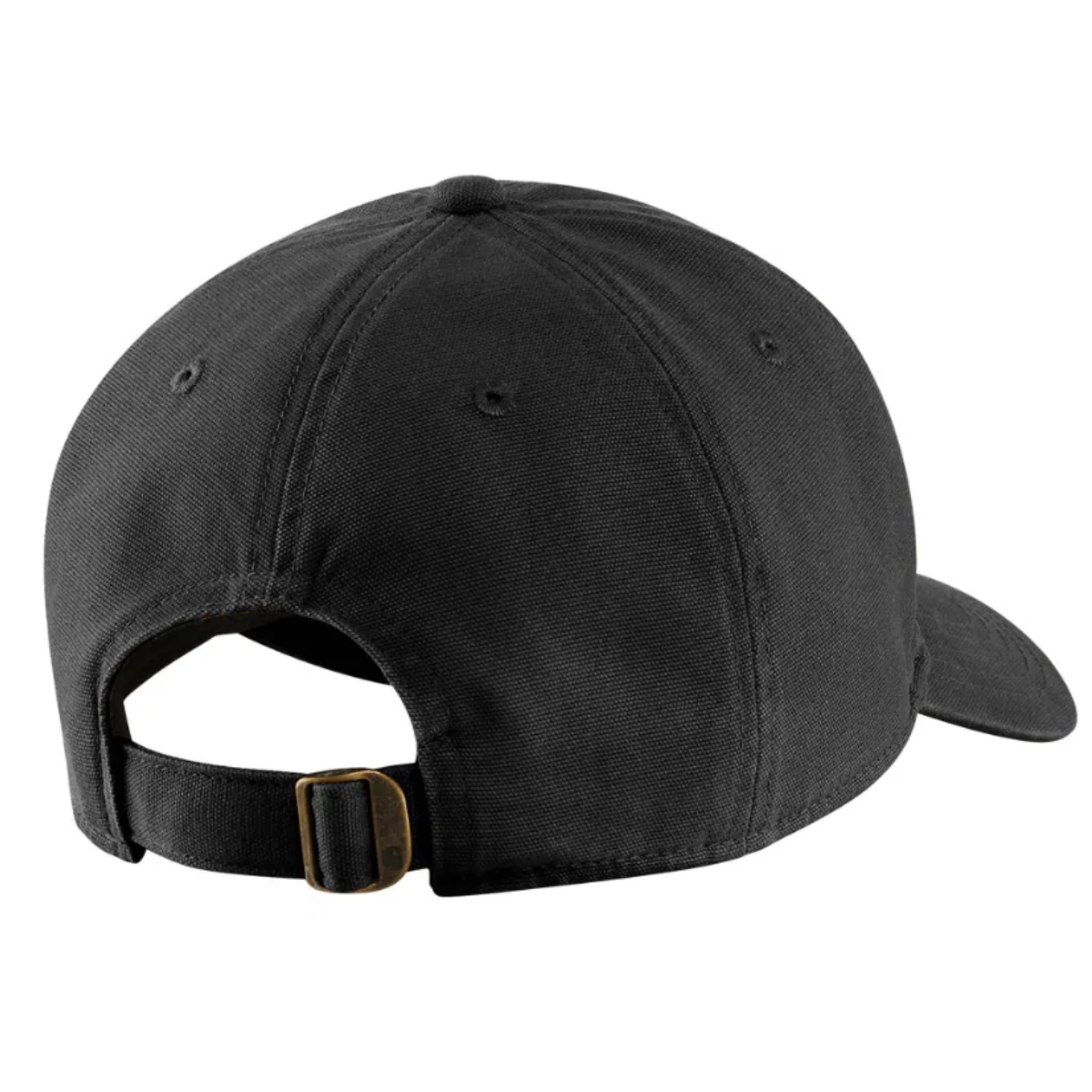 Gorra Carhartt negra de lona canvas con parche de corazón