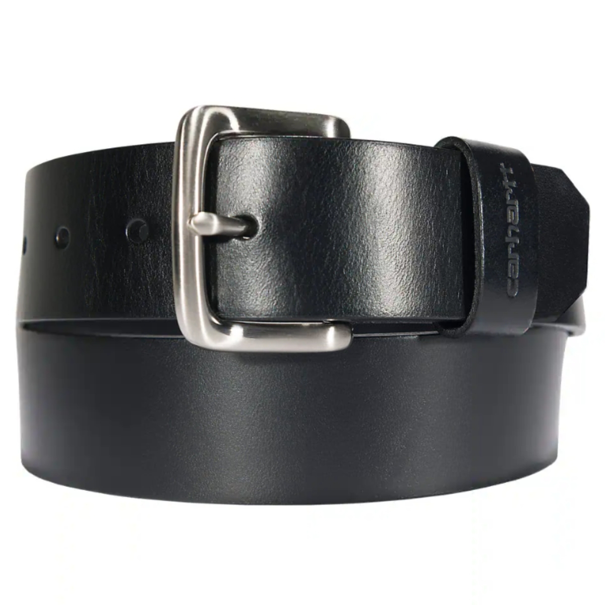 Cinturón negro de piel Carhartt diseño clásico A0005509