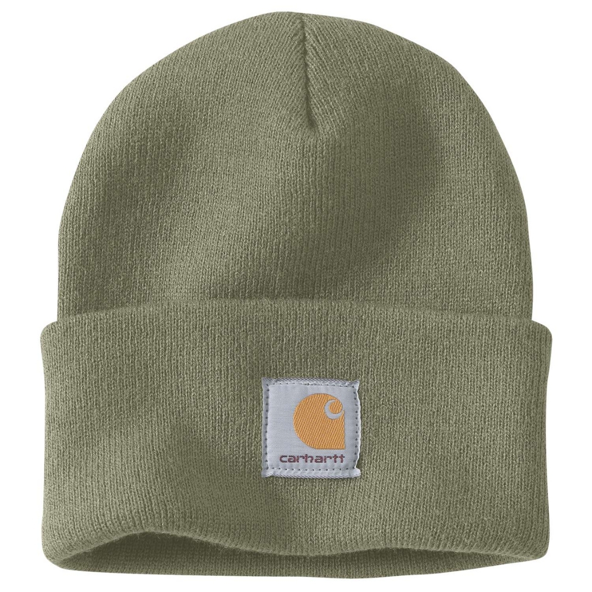 Gorro Carhartt A18 Knit Cuffed Beanie col. dusty olive