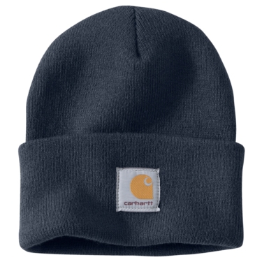 Gorro Carhartt A 18 Knit Cuffed Beanie Masuniformes azul marino