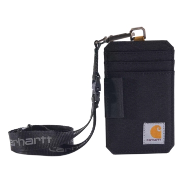 Porta identificació negre Carhartt, resistent i impermeable B0000247001