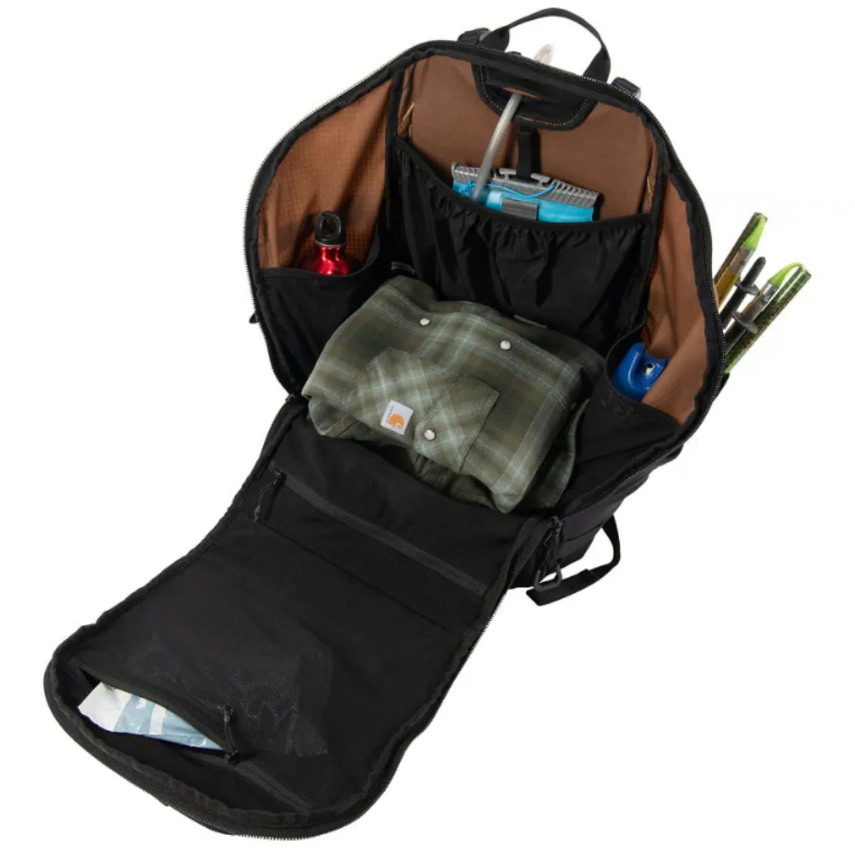 Mochila Marrón Carhartt 45L de nylon 