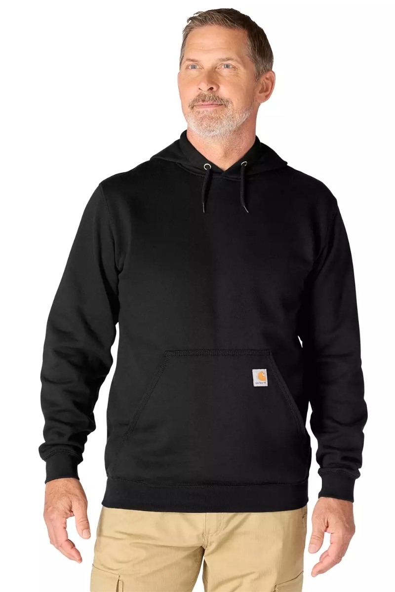 Sudadera Carhartt negra con capucha