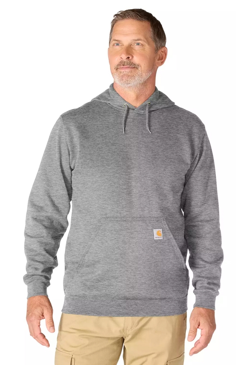 Sudadera gris jaspeado con capucha Carhartt