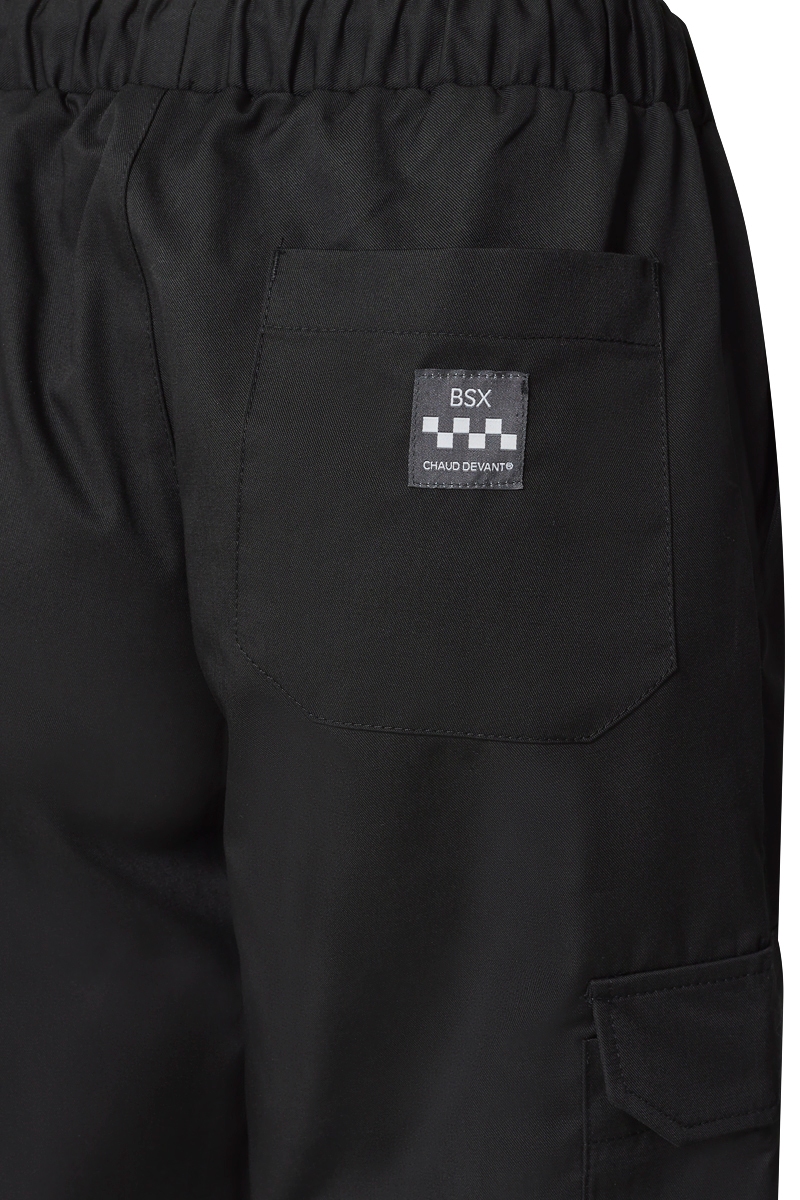 pantalon de cocinero negro baggy en mas uniformes 2