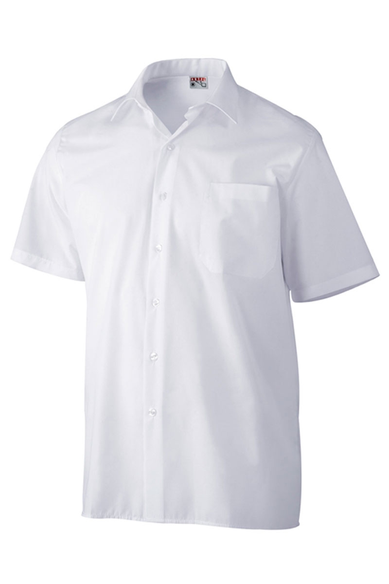 Camisa blanca manga corta