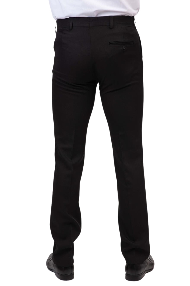 Pantalón bielástico de hombre negro