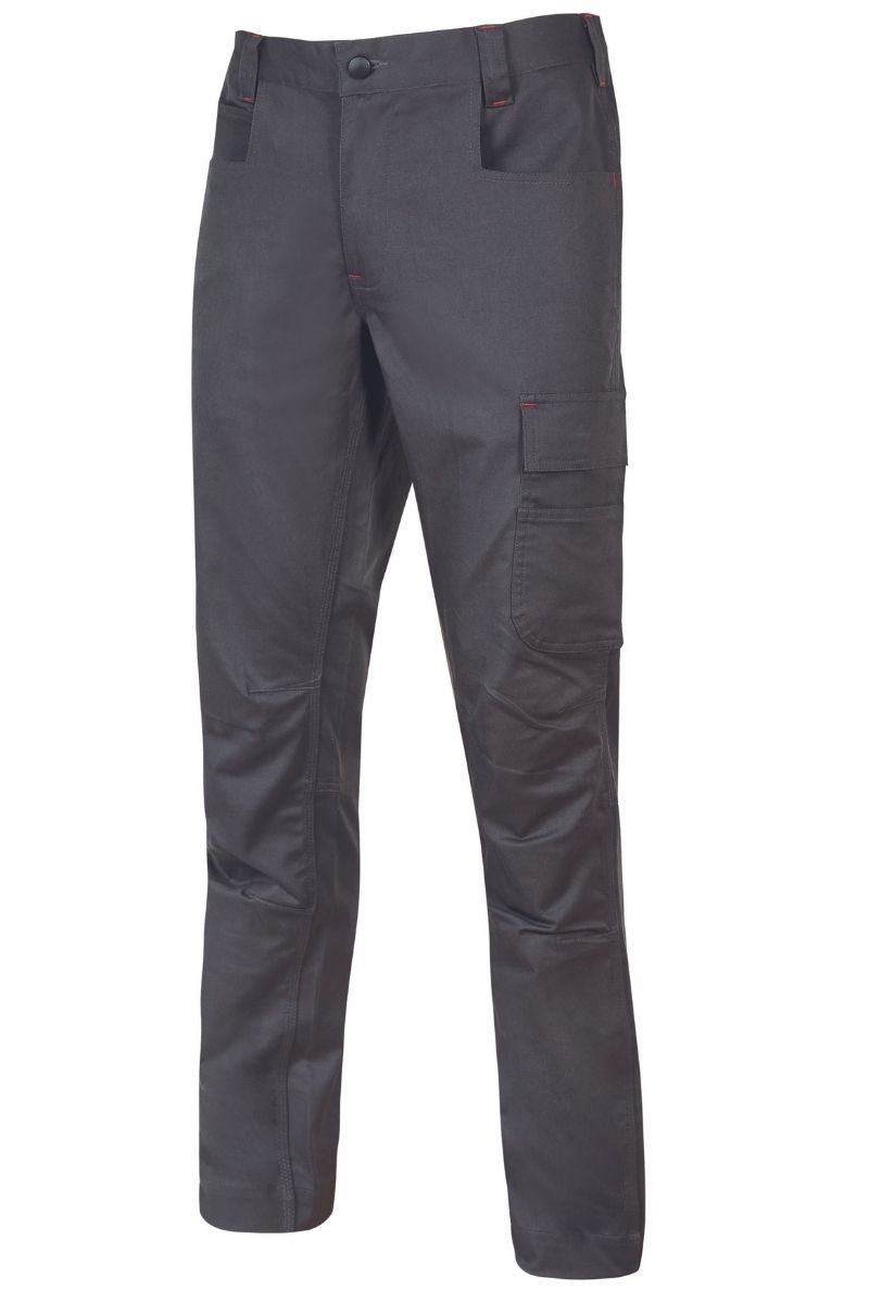 Pantalón multibolsillos gris Bravo Top de U-Power