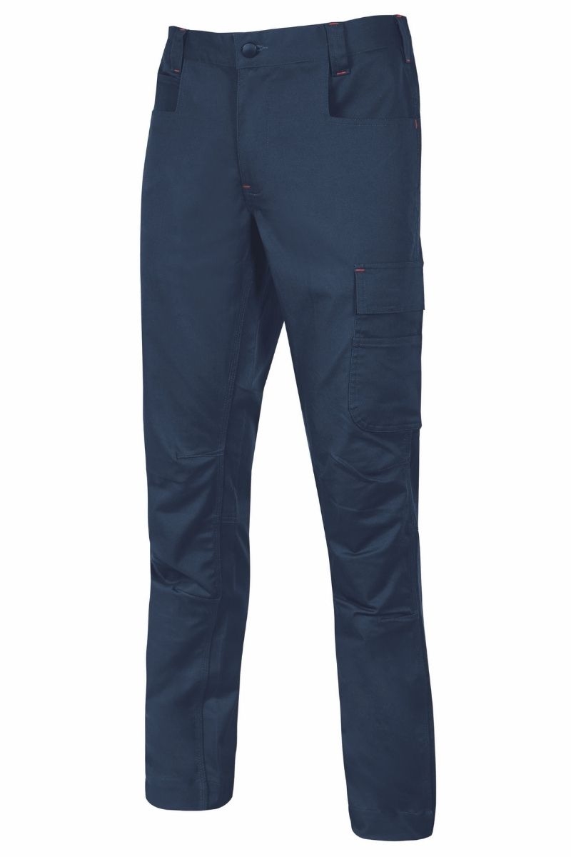 Pantalons multibutxaques blau Bravo Top d'U-Power