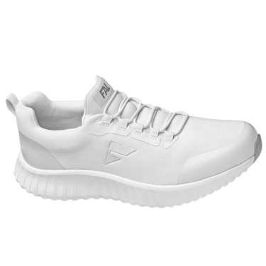 Zapato Deportivo Blanco tejido hidrofugado cordón elástico ER80W