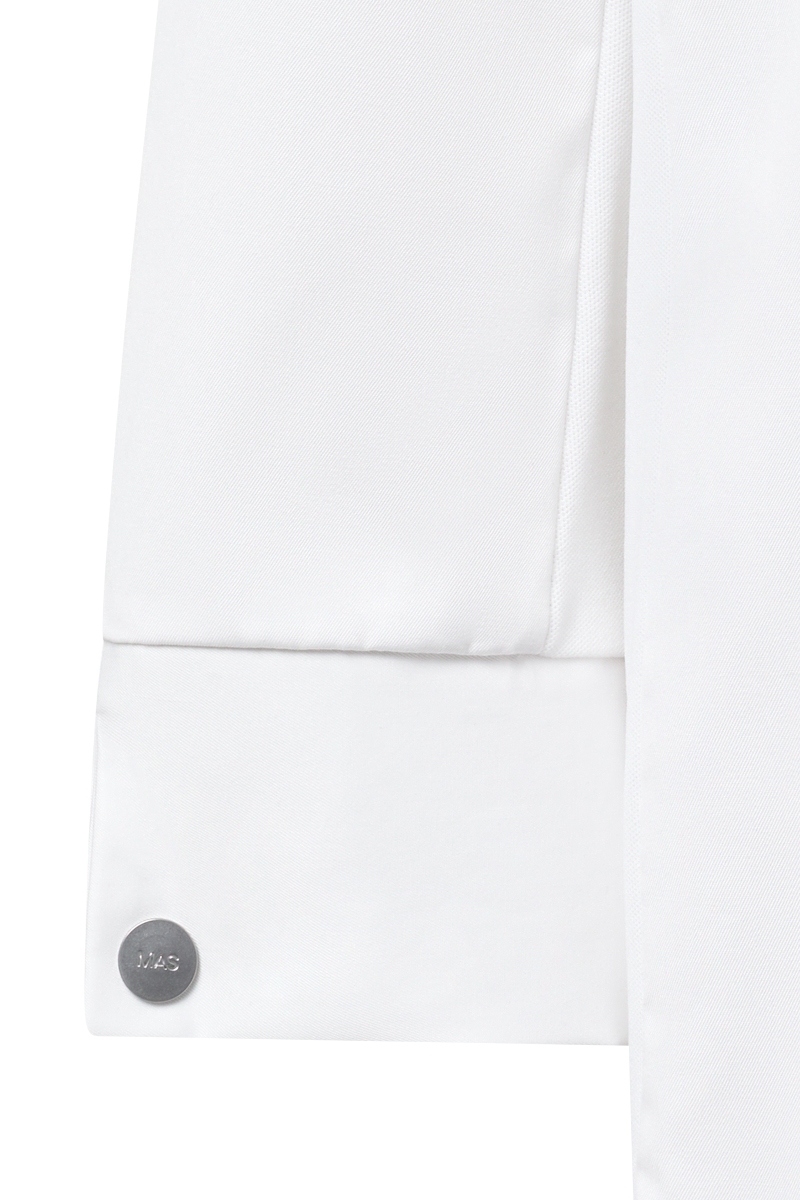 Chaqueta chef blanca de hombre 75 aniversario coleccion 1950 4