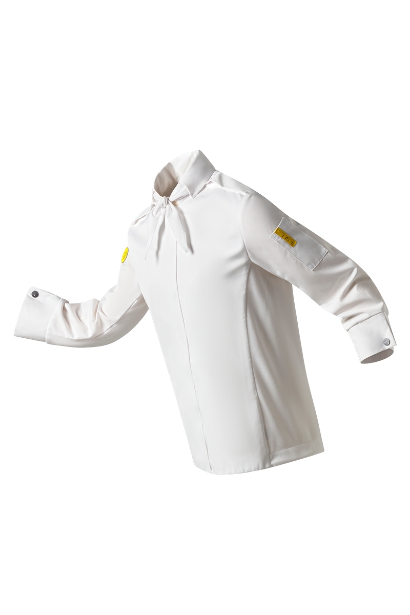 Chaqueta chef blanca de hombre 75 aniversario coleccion 1950 5