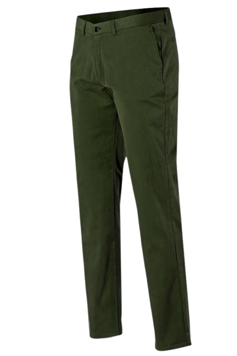 Pantalón hombre chino elástico colores