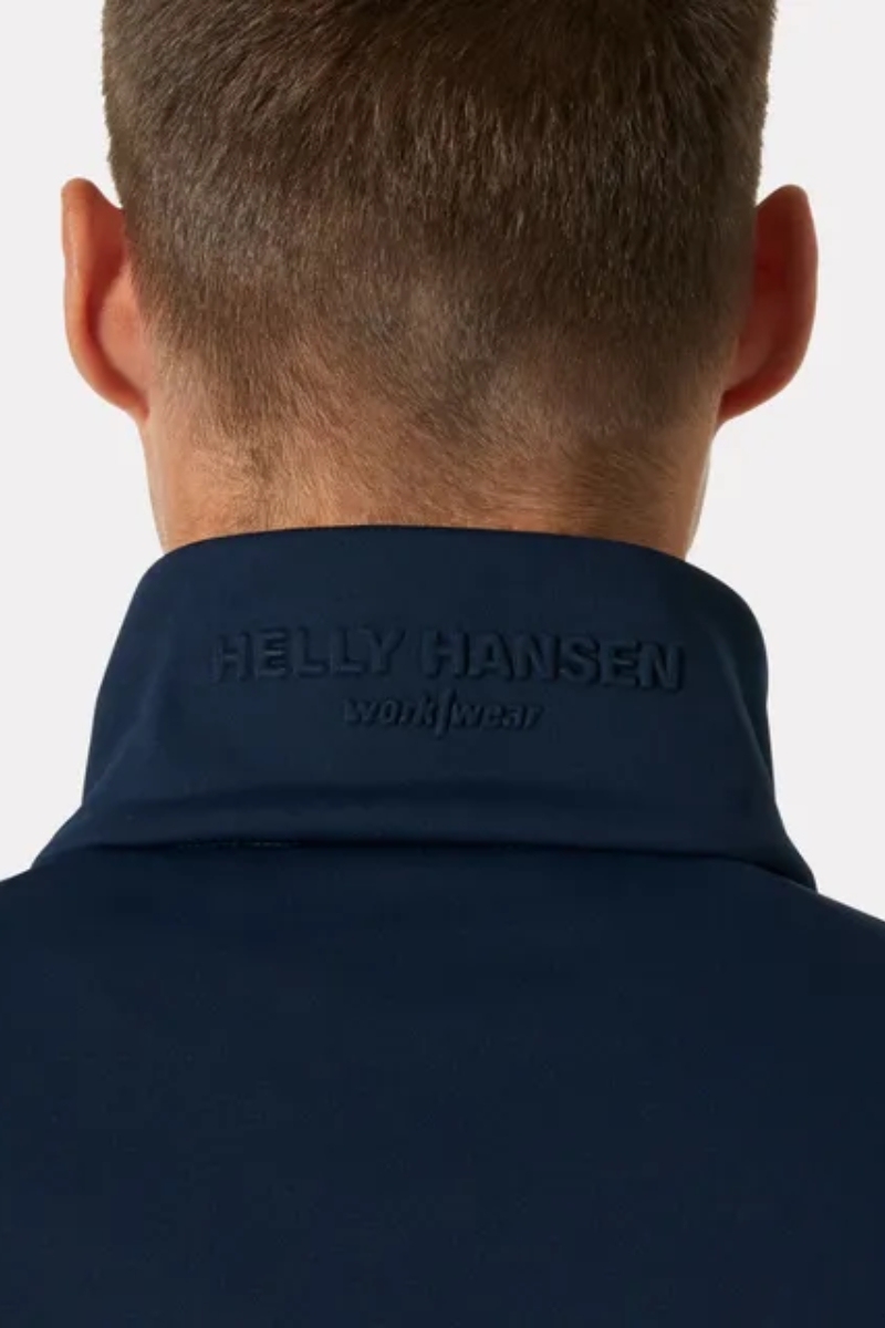 Dessuadora cardigan teixit tècnic blau marí Helly Hansen