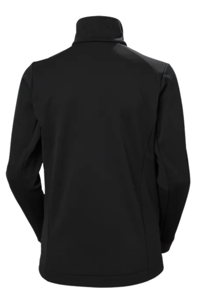 Sudadera cardigan de mujer negra fina con cremallera Helly Hansen